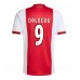 Ajax Kasper Dolberg #9 Hjemmedrakt 2025-26 Korte ermer